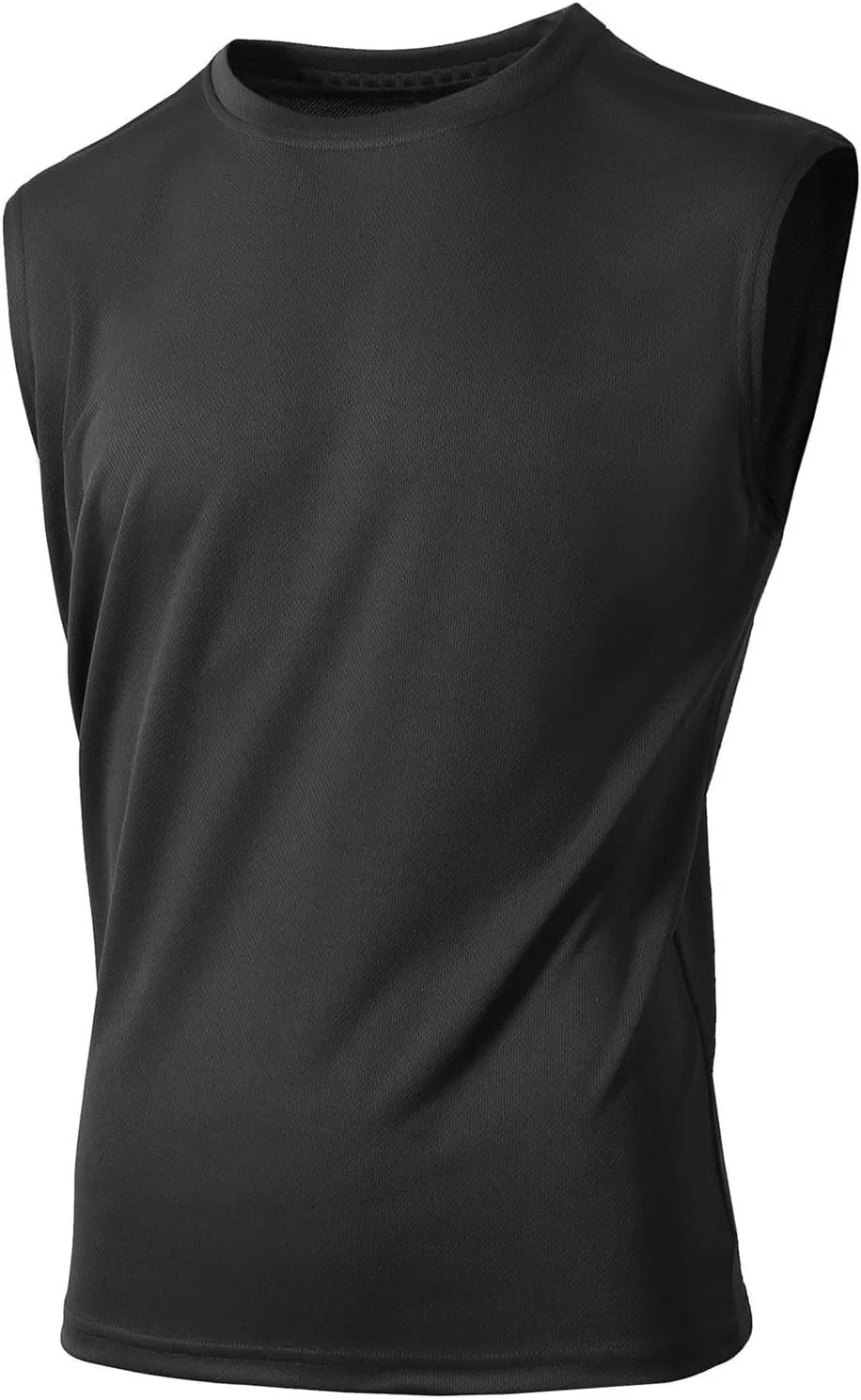 Мужской топ-борцовка Ice Silk Athletic Sleeveless, Black — фото 2