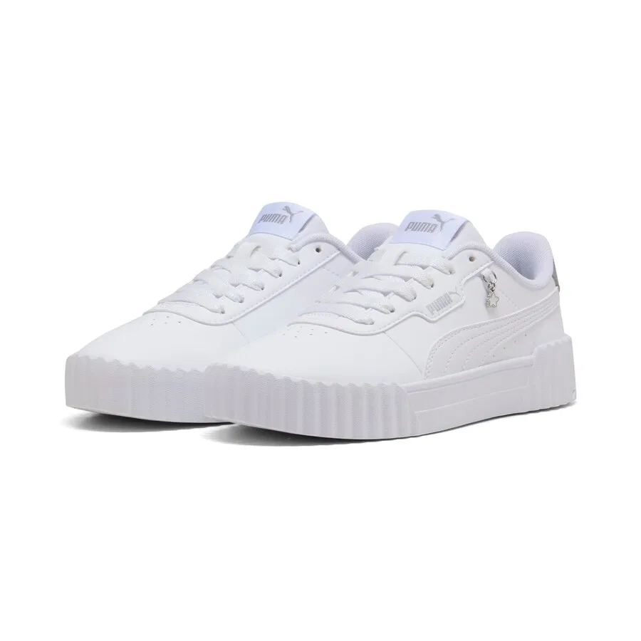 Кроссовки PUMA 'Carina 3.0 Charm' белого цвета — фото 4
