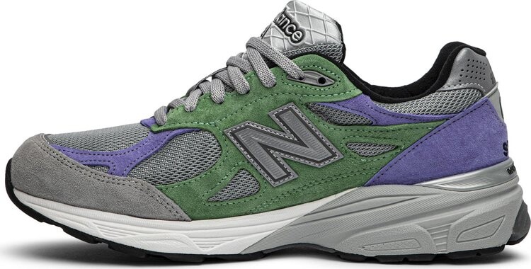 Кроссовки New Balance Stray Rats x 990v3 Made in USA 'Alternate', зеленый — фото 4