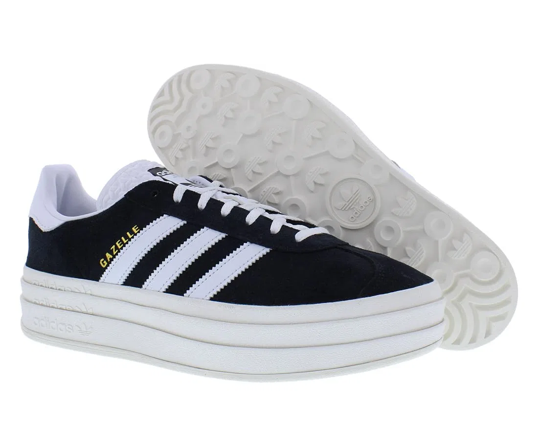 Детские кроссовки с полным кожаным верхом Superstar El I Gymnastics Shoe Adidas, Core Black Cloud White Dirty Black — фото 4
