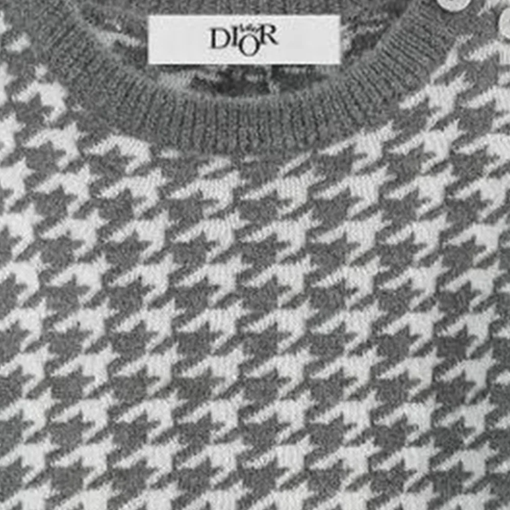 Детское платье для девочек с круглым вырезом, средней длины, Dior — фото 4
