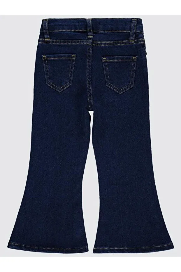 Детские леггинсы для девочек с принтом Civil Girls, Dark Blue — фото 2