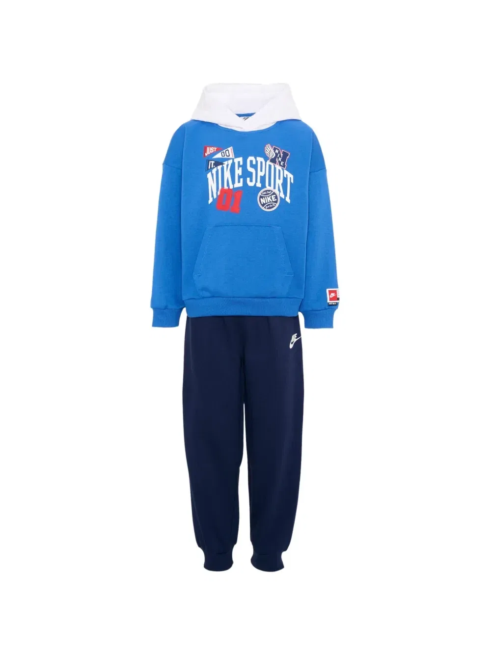 Спортивные костюмы с логотипом Nike Kids, синий