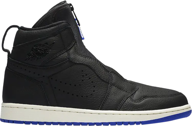 

Кроссовки Air Jordan 1 Retro High Zip Black, черный
