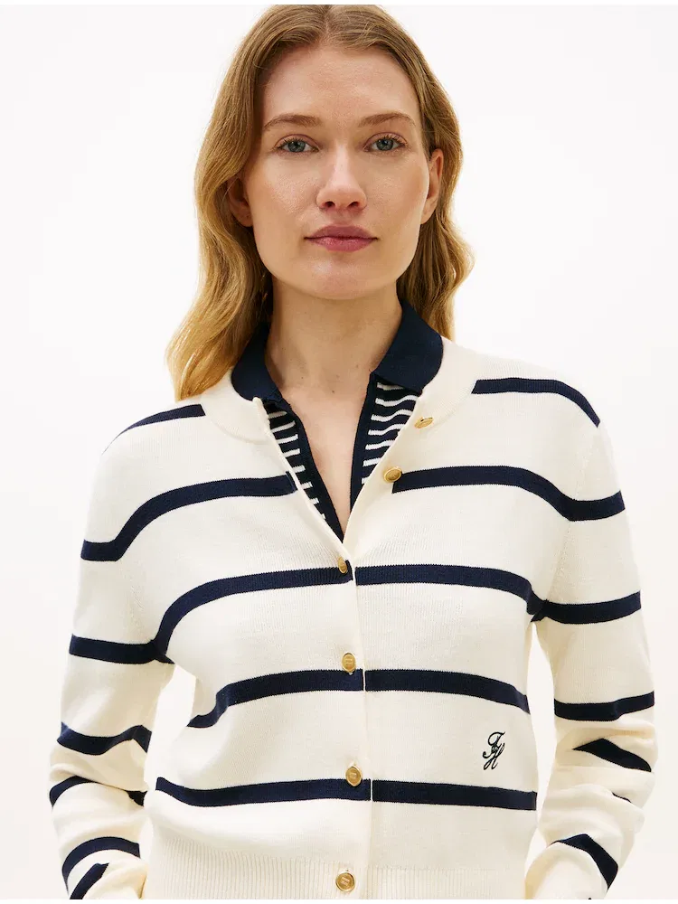Кардиган полоска TOMMY HILFIGER, Beige