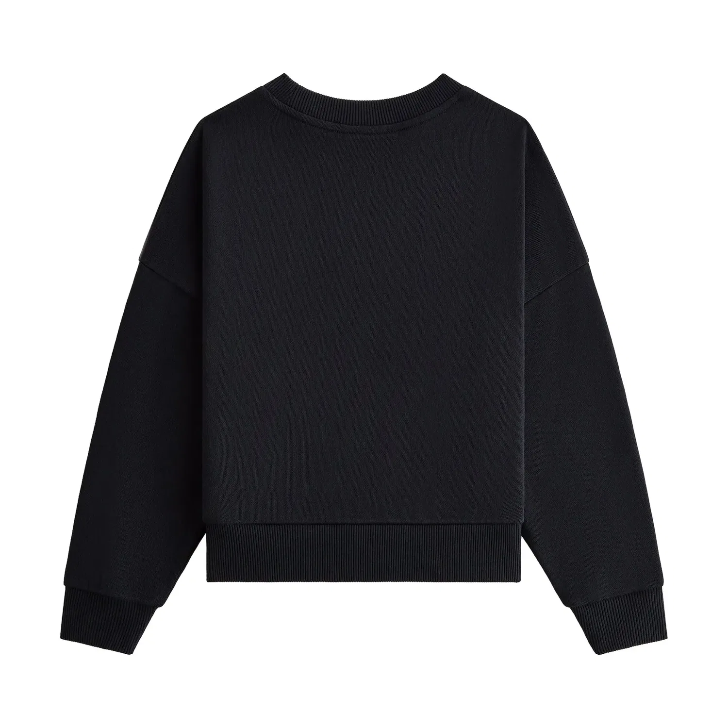 Свитшот Kith с длинным рукавом Nelson Crewneck, черный — фото 2