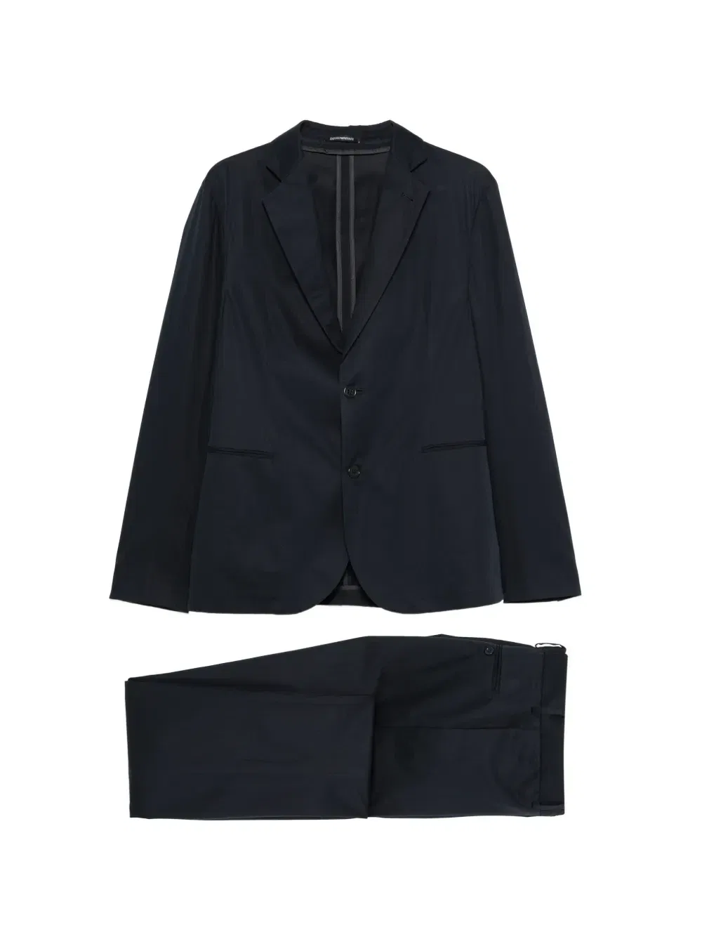 Однобортный костюм Emporio Armani, синий