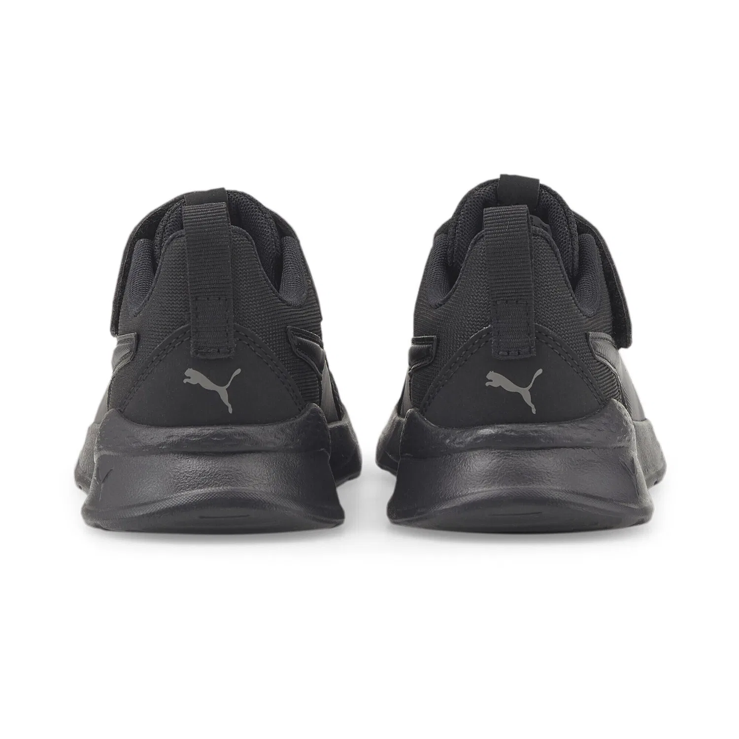 Детские кроссовки с дышащим верхом Anzarun Lite Puma, Schwarz Grau — фото 2