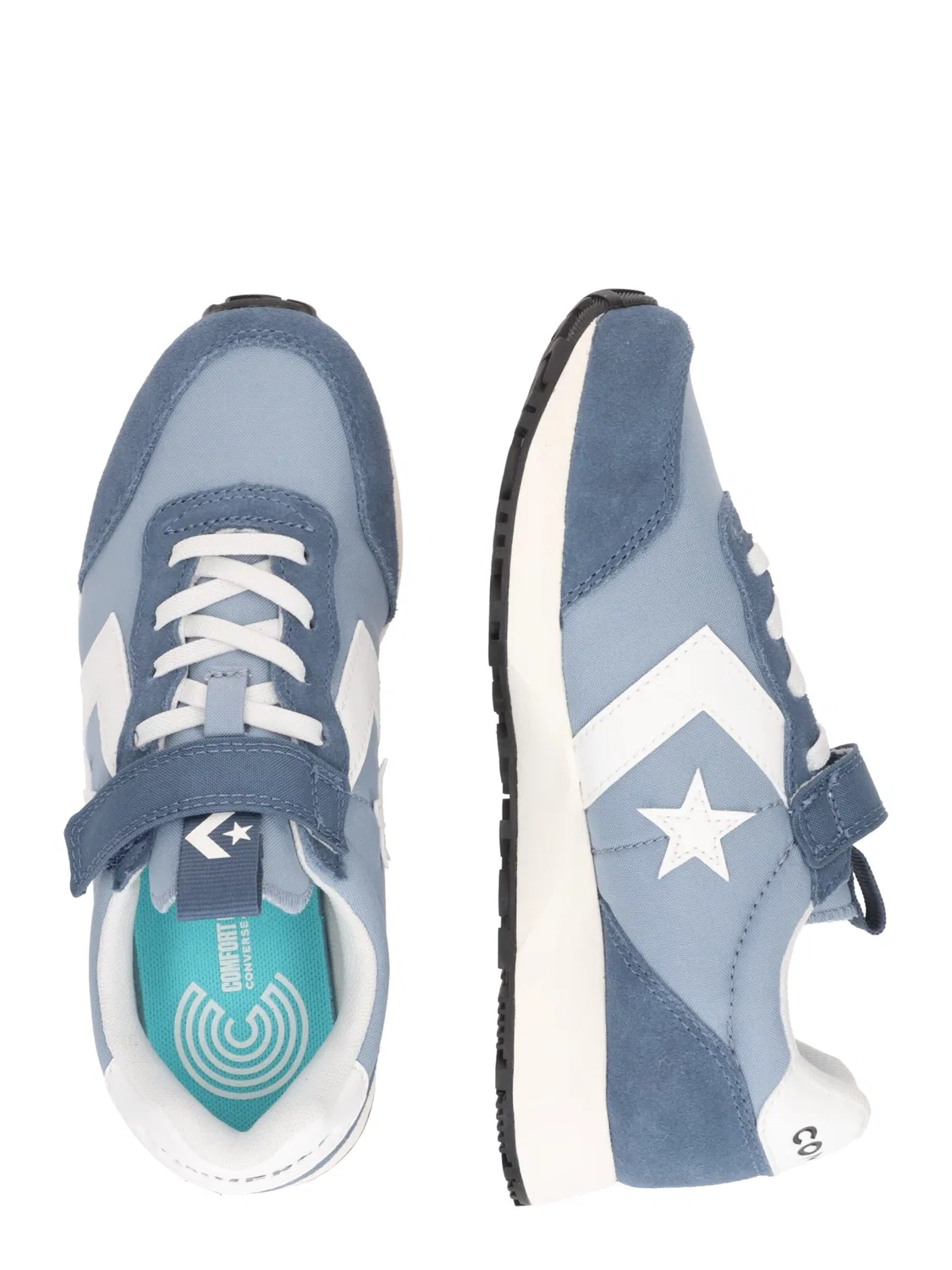Кроссовки Converse Omega в цвете Opal, светло-голубой — фото 2