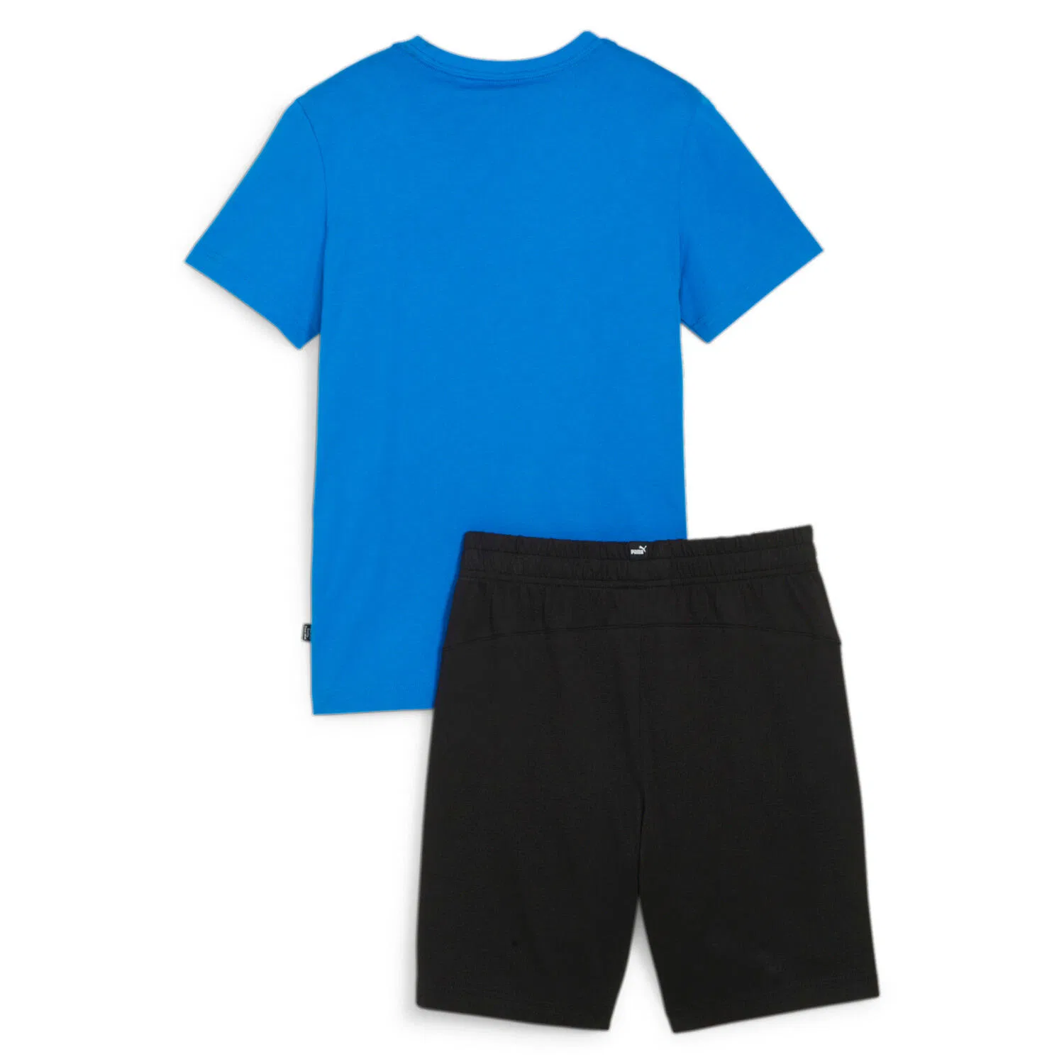 Детский комплект с принтом Logo Tee and Shorts Set B Puma, Konigsblau — фото 3