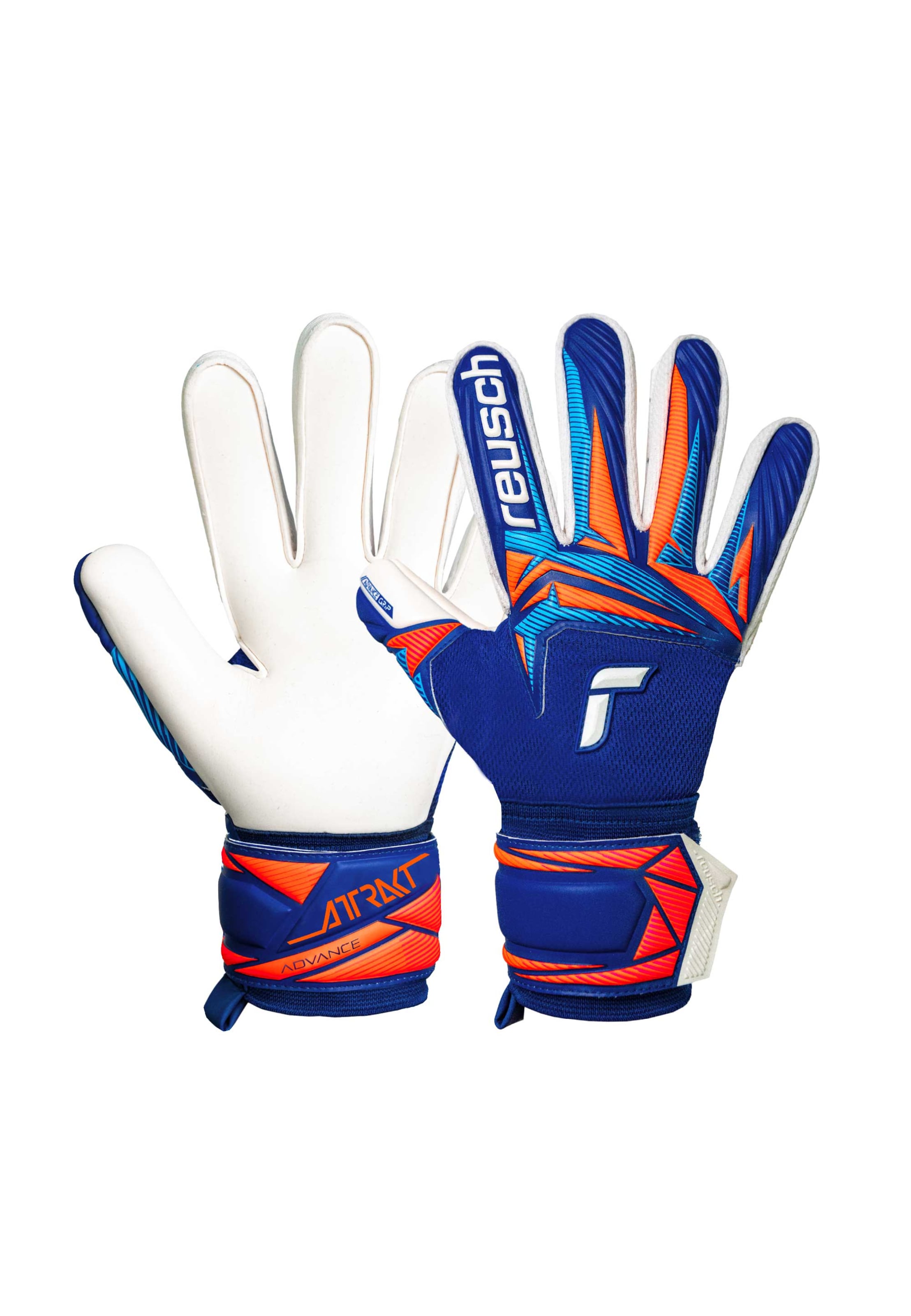 

REUSCH Атлетические перчатки 'Attrakt Advance' в синем цвете