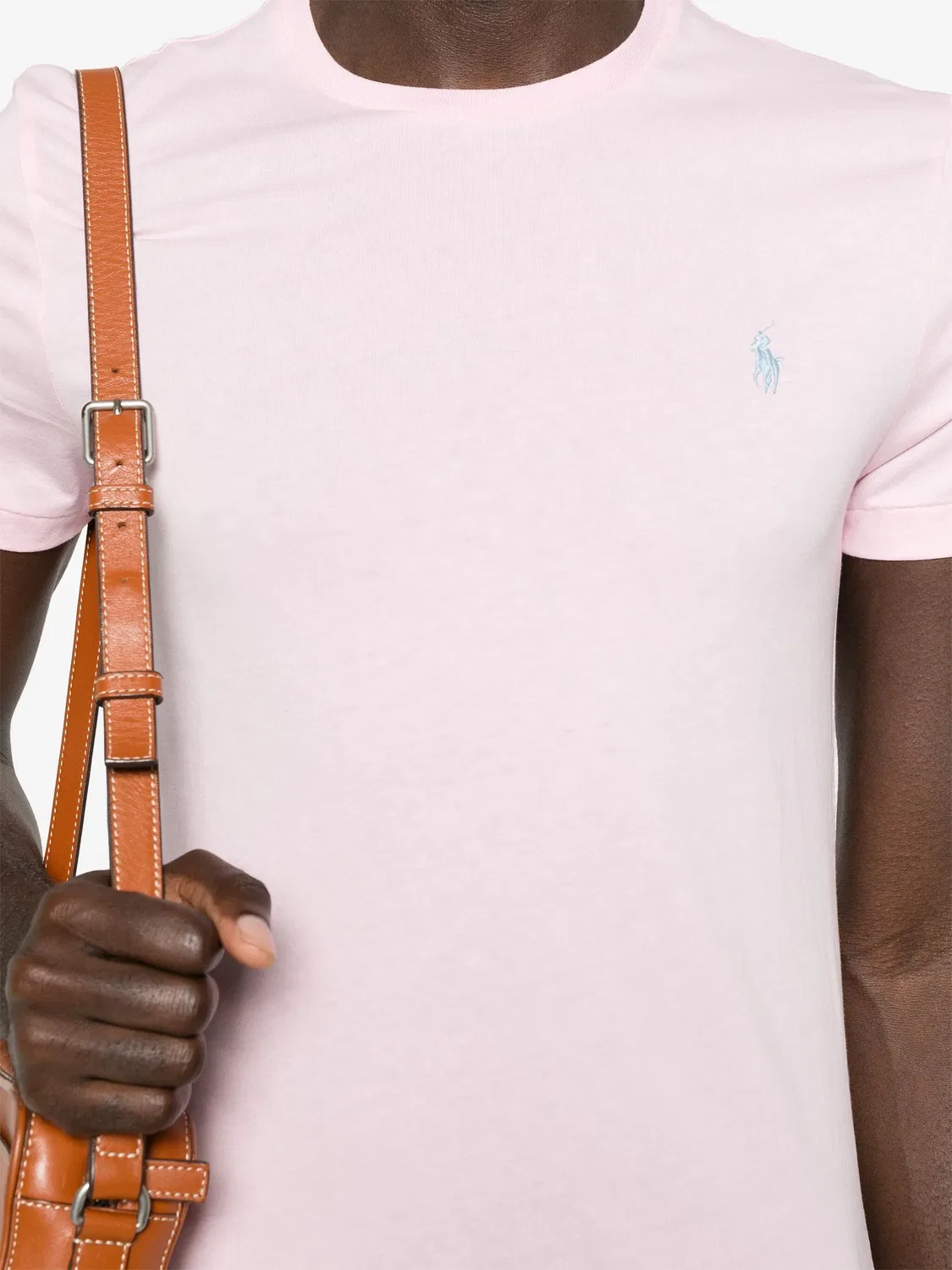 Футболка с вышивкой Пони Polo Ralph Lauren, розовый — фото 2