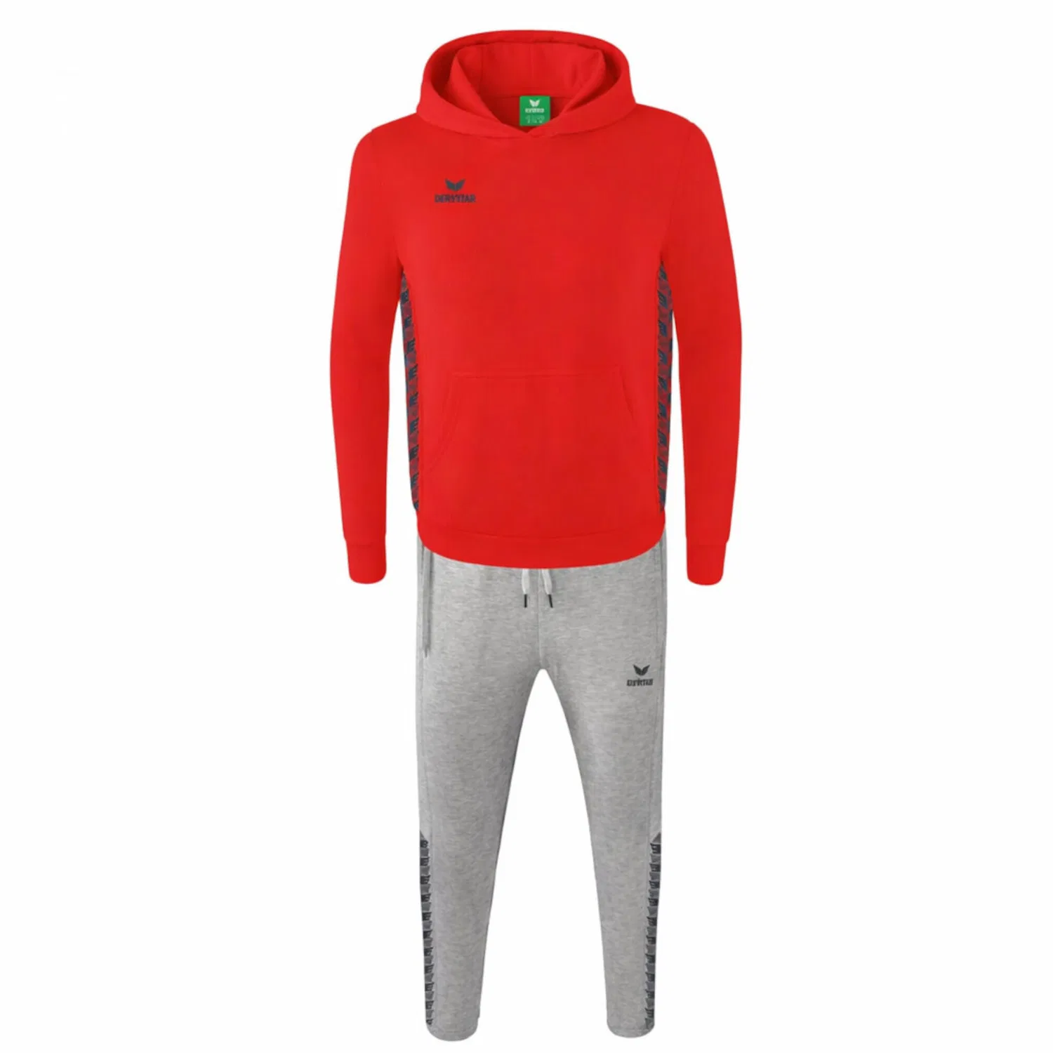 Детский спортивный костюм Essential Team Erima, Rot Grau