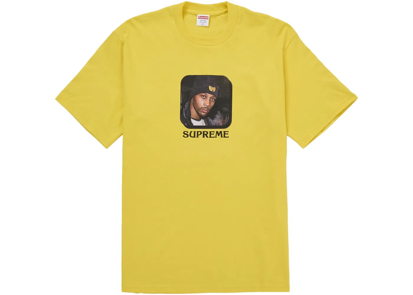 Мужская футболка с принтом RZA Supreme, Yellow