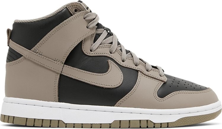Кроссовки Nike Wmns Dunk High 'Moon Fossil', коричневый