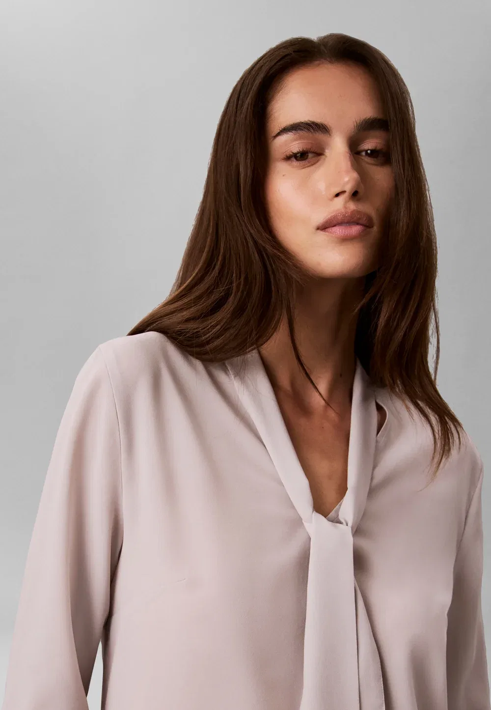 Блуза Calvin Klein, Ashes Of Roses — фото 4