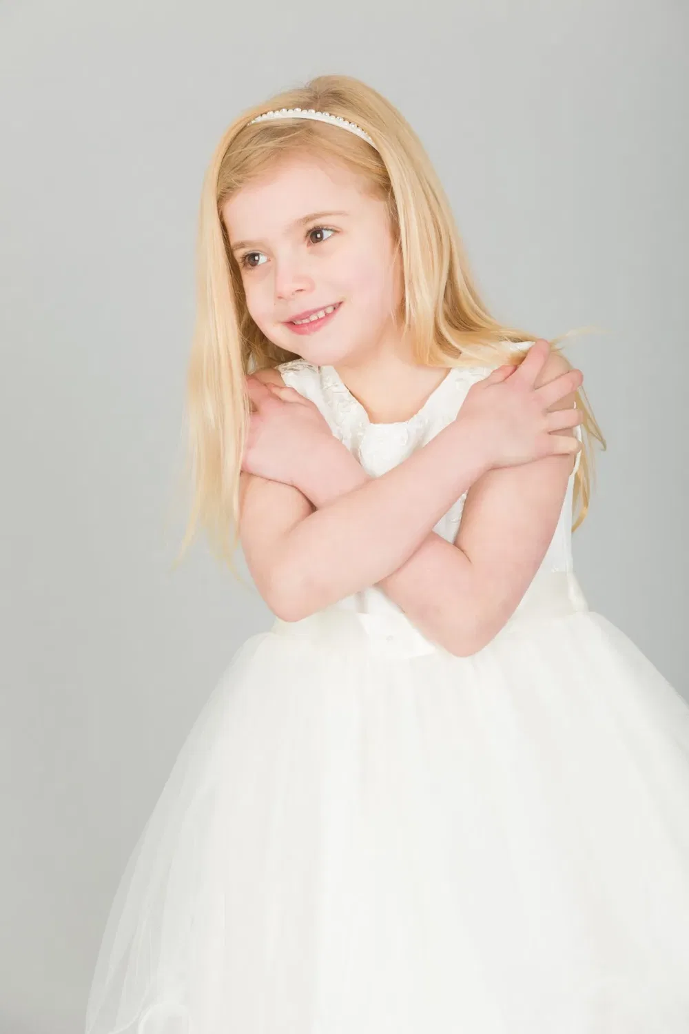 Платье Tiffany Uk Flower Girl Boutique, Ivory — фото 2