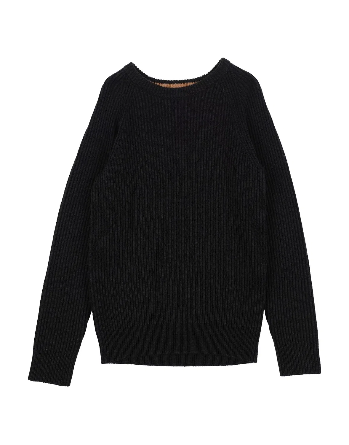Детский свитер с воротником-стойкой Jack & Jones, черный