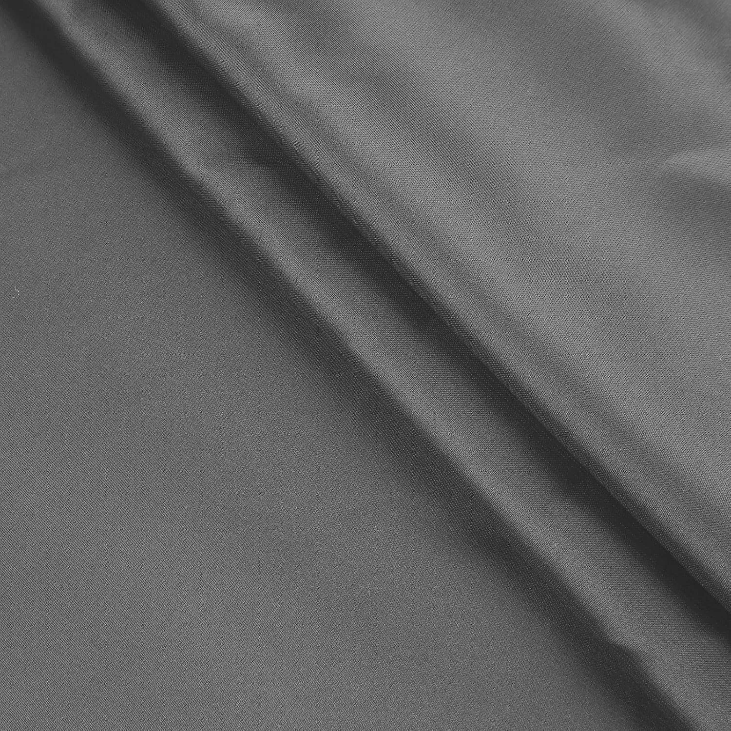 Женские сатиновые бермуды свободного кроя с карманами, Dark Gray — фото 4