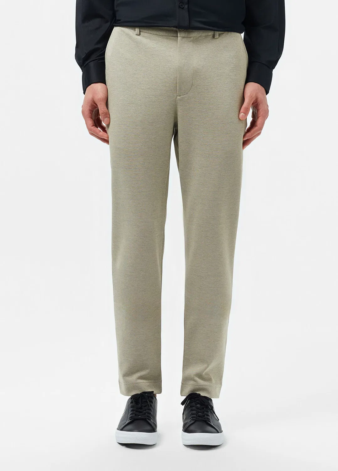 Брюки Regular Fit Lacoste, beige — фото 3
