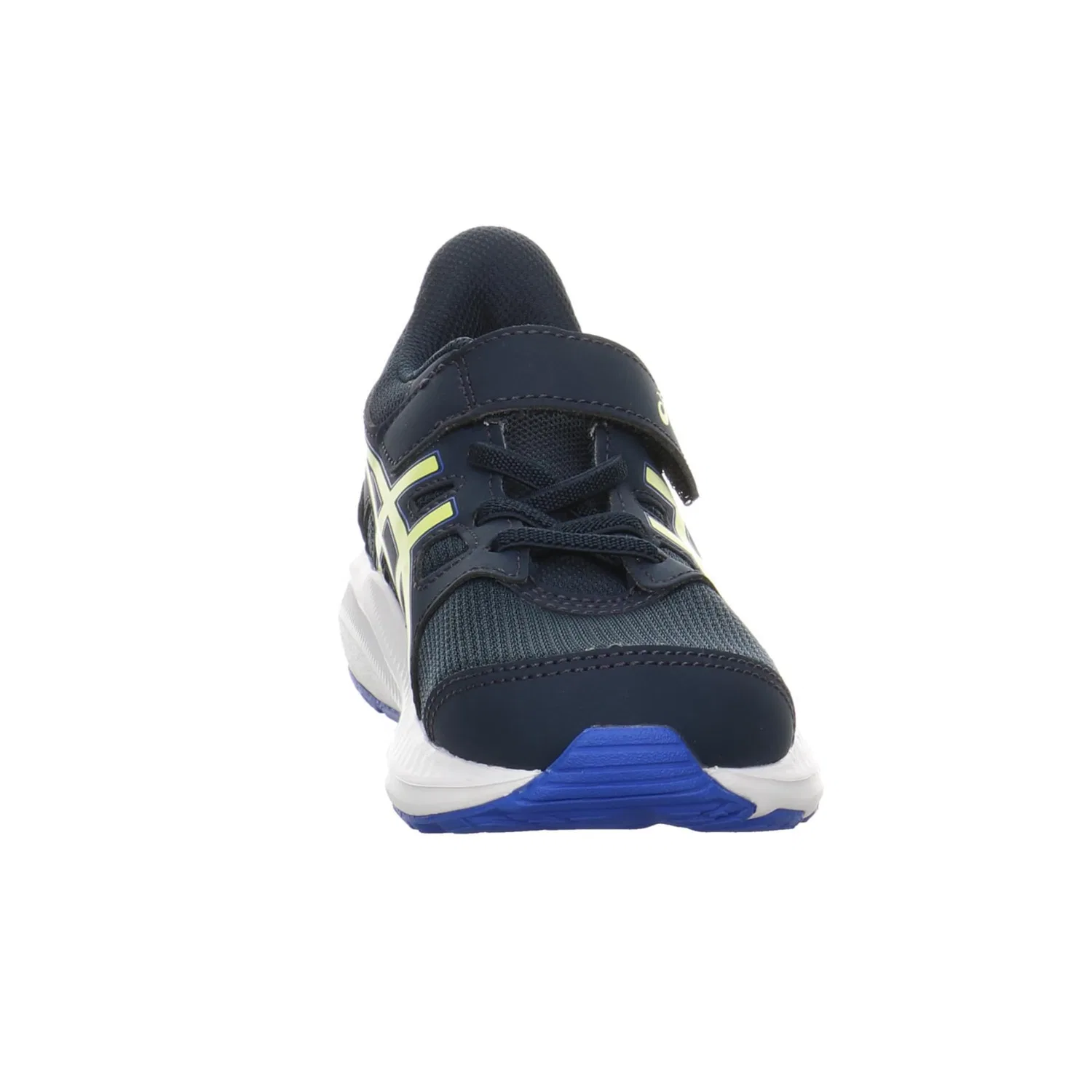 Детские кроссовки для мальчиков с закрытием на шнуровку Jolt 4 Ps ASICS, French Blue Glow Yellow — фото 3
