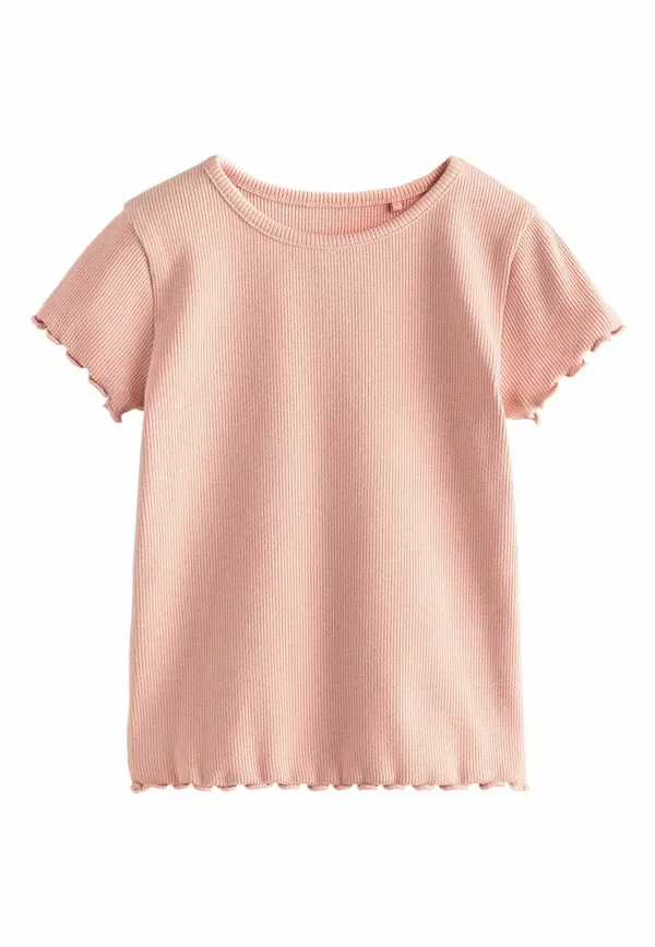 Футболка с цветочным принтом 5-pack Print T-Shirt Next, neutral, нейтральный — фото 3