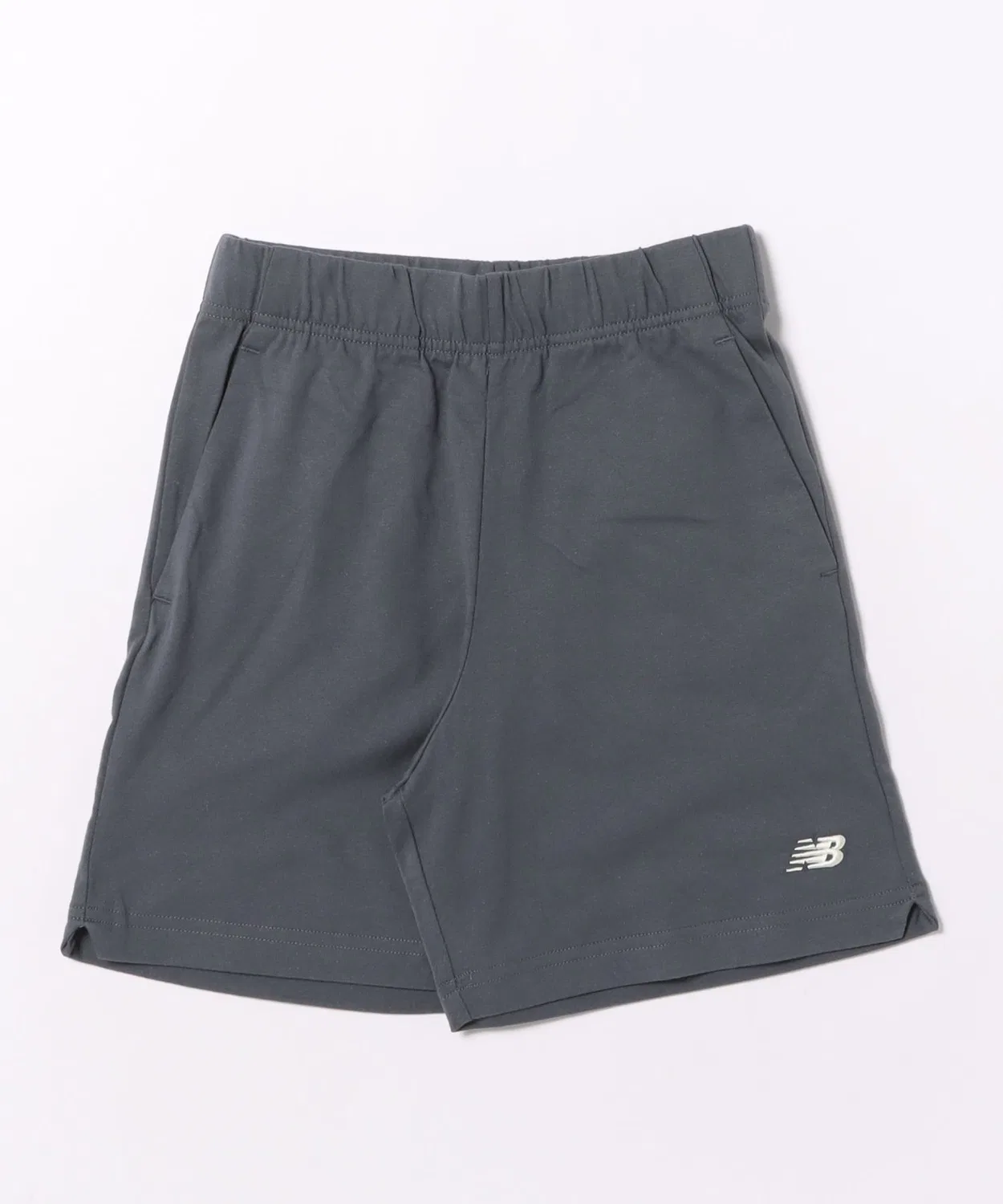 Детские шорты из поликоттона New Balance YB61L2UBGT, черный