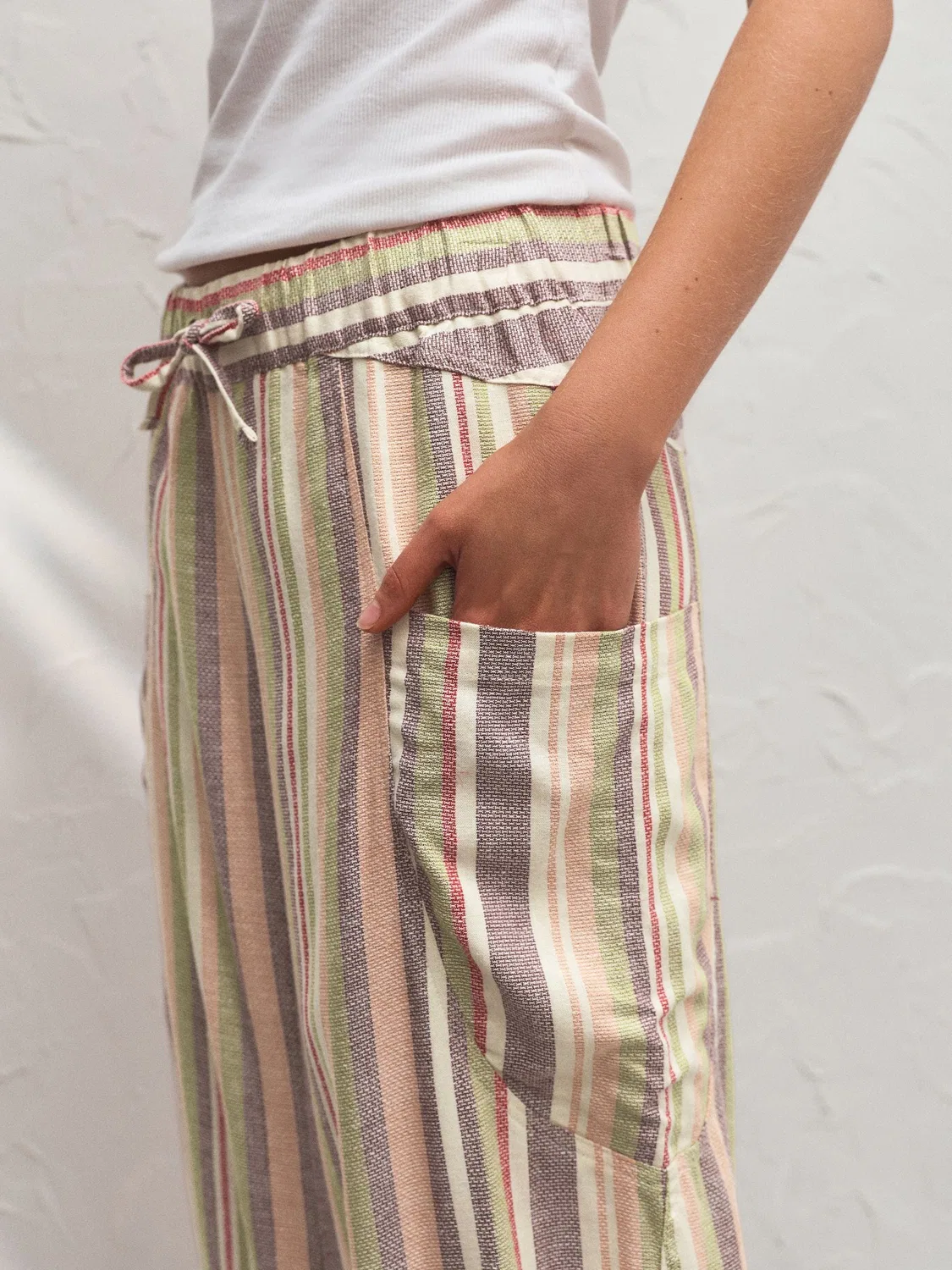 Брюки прямого кроя Multi Stripe Next, мульти-полоска — фото 4