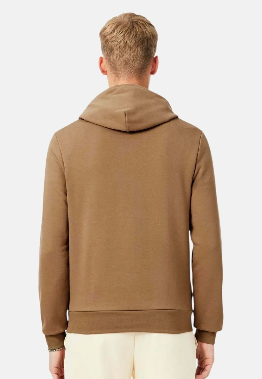 Толстовка с капюшоном, цвет шесть Lacoste, Beige — фото 2