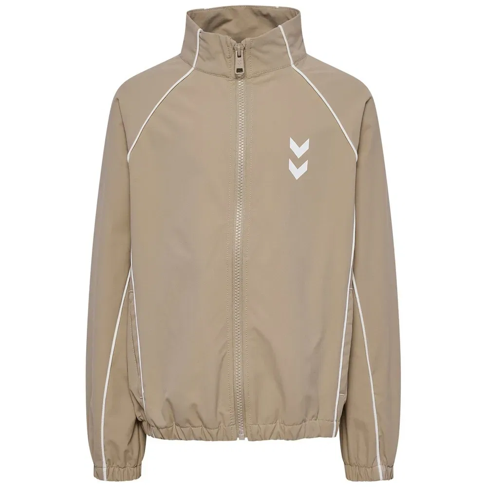 Детская куртка из футера с молнией hmlSTREET Hummel, Beige