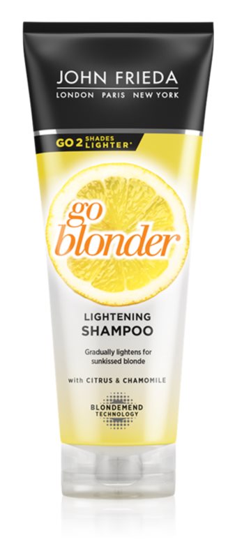 

Осветляющий шампунь для светлых волос John Frieda Sheer Blonde Go Blonder