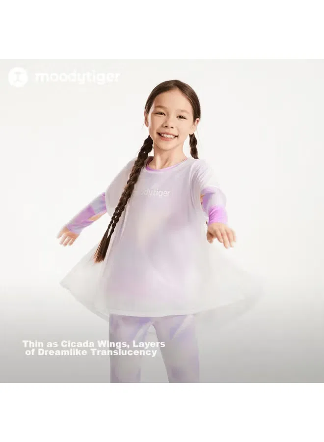 Футболка с длинным рукавом для девочек Moodytiger