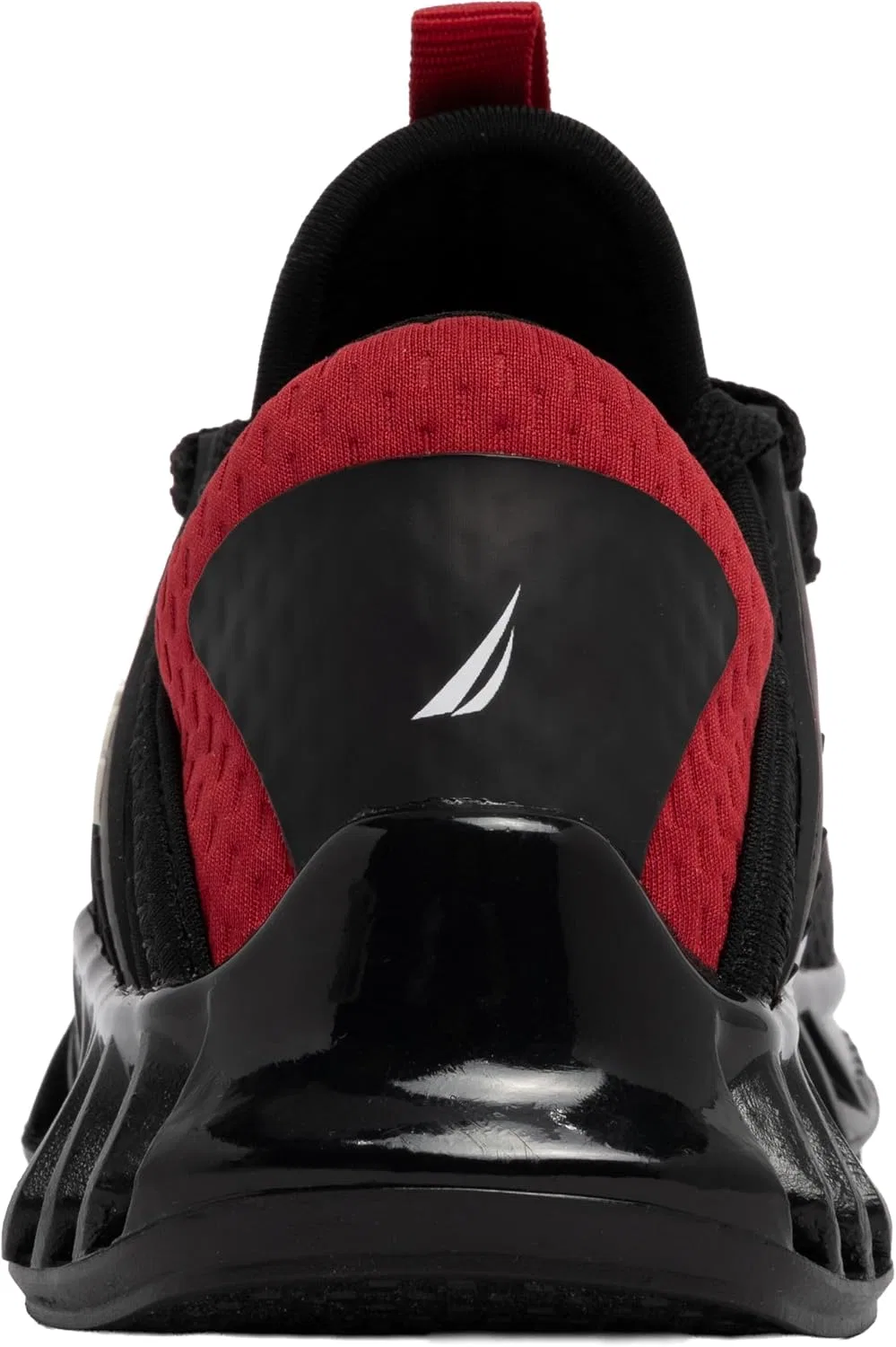Детские кроссовки с сетчатым верхом Nautica, Black Red-Kediri — фото 3