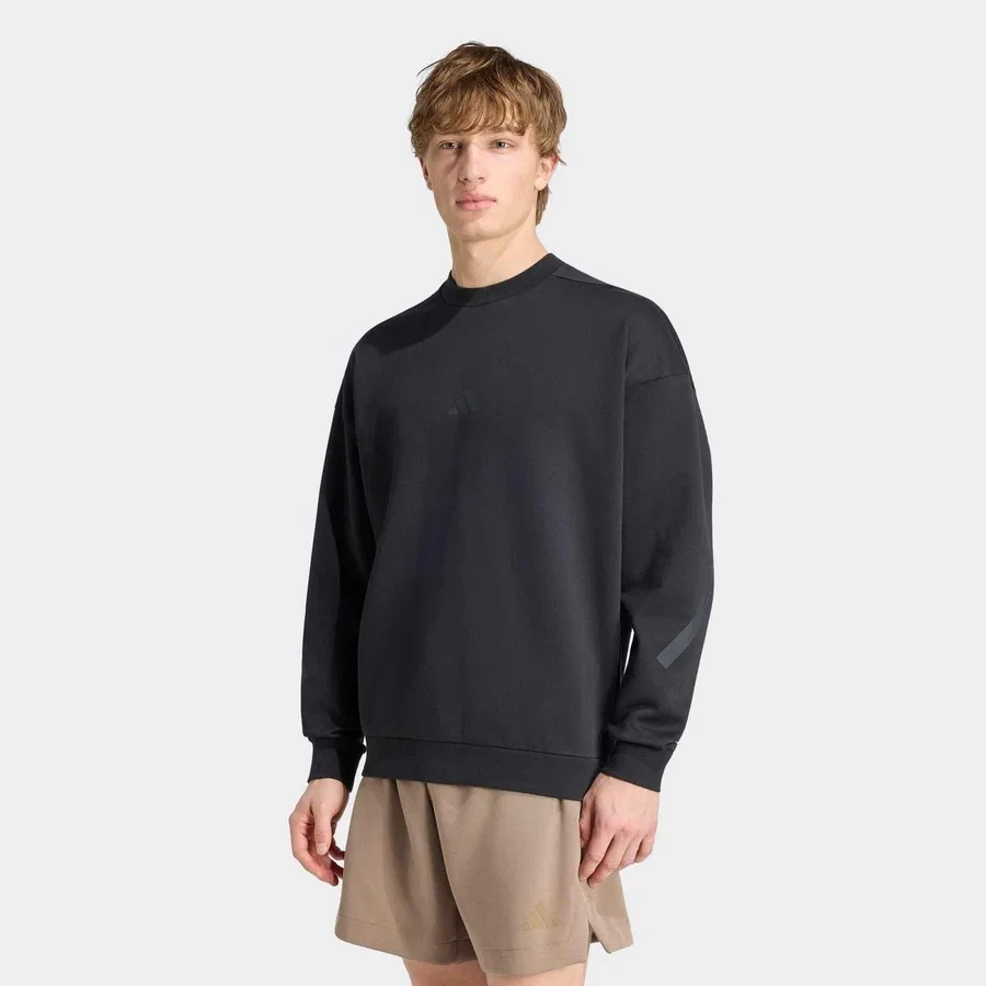 Свитшот с длинным рукавом Z.n.e. adidas, Черный