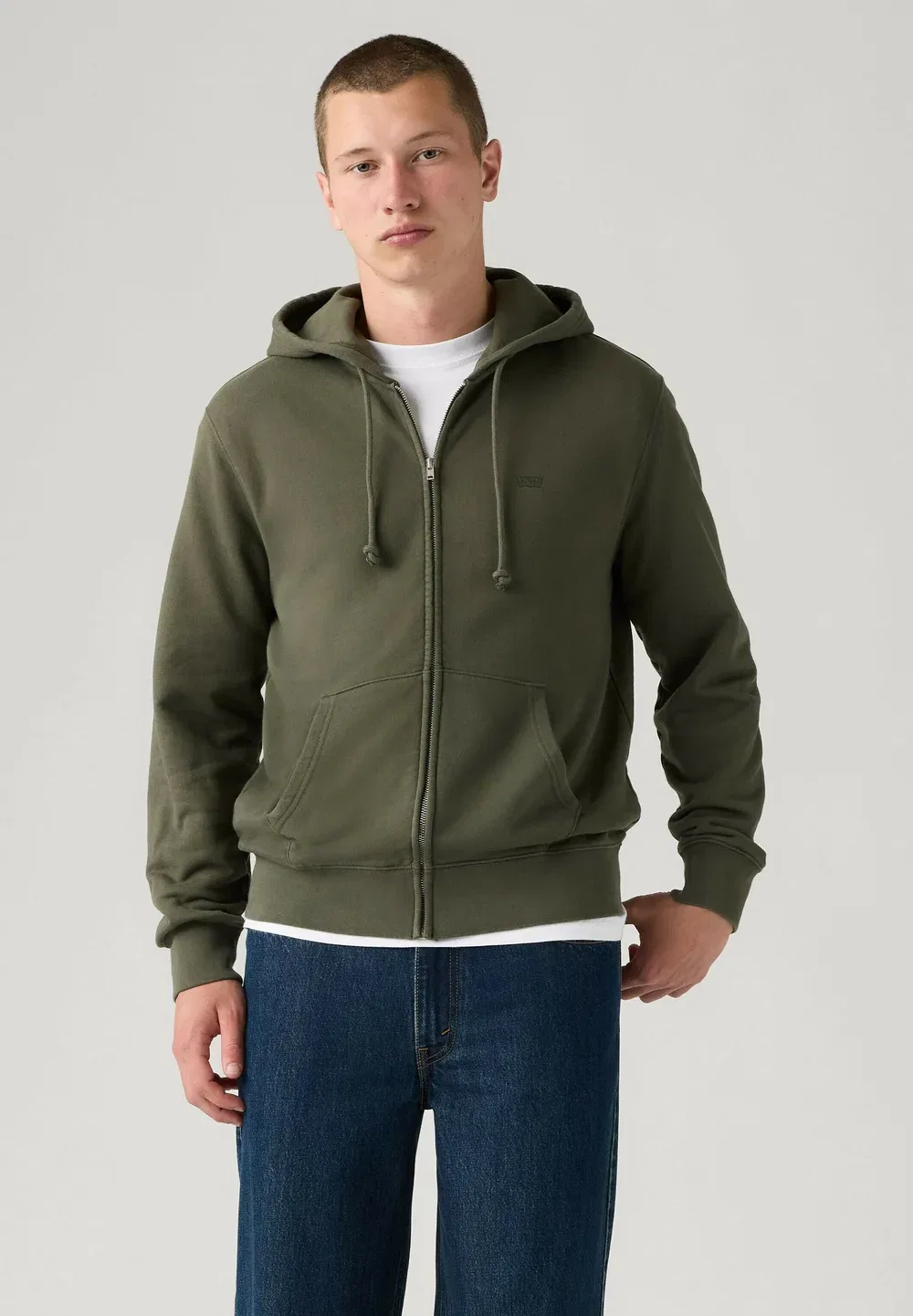 Толстовка на молнии Levi'S, Fog - Greens