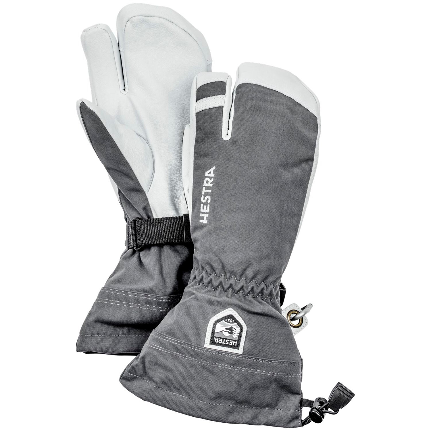 

Перчатки лыжные Army Leather Heli Ski кожаные, серый
