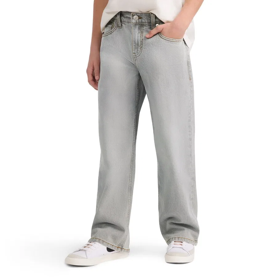 Детские джинсы Baggy '578 Baggy' серого цвета Levi'S Kids — фото 2