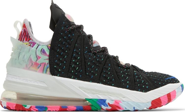 

Кроссовки Nike LeBron 18 EP 'James Gang', черный