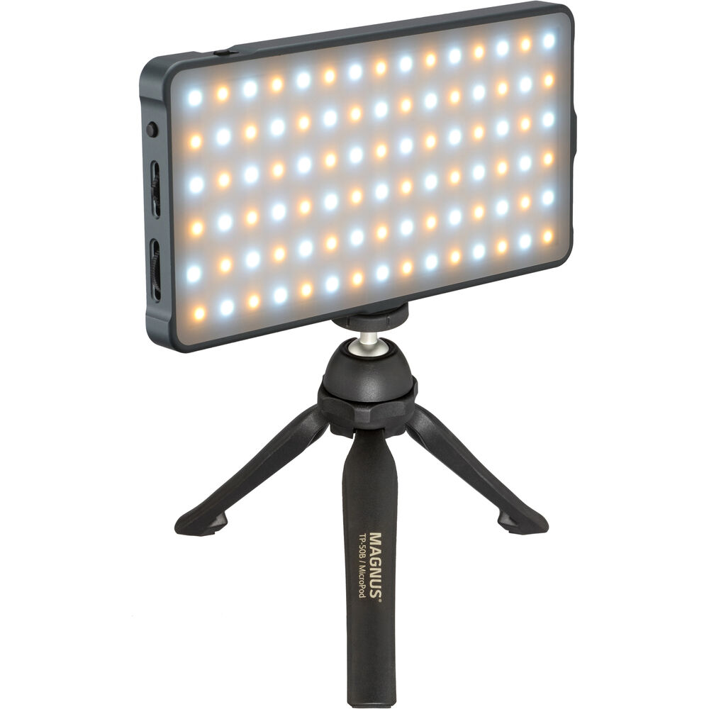 

Светодиодная RGB-панель Genaray RGB-6X3S для камеры с комплектом для установки на настольный штатив