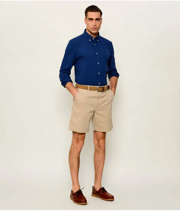 Мужская рубашка с длинным рукавом Tommy Hilfiger, Blu Marino — фото 2