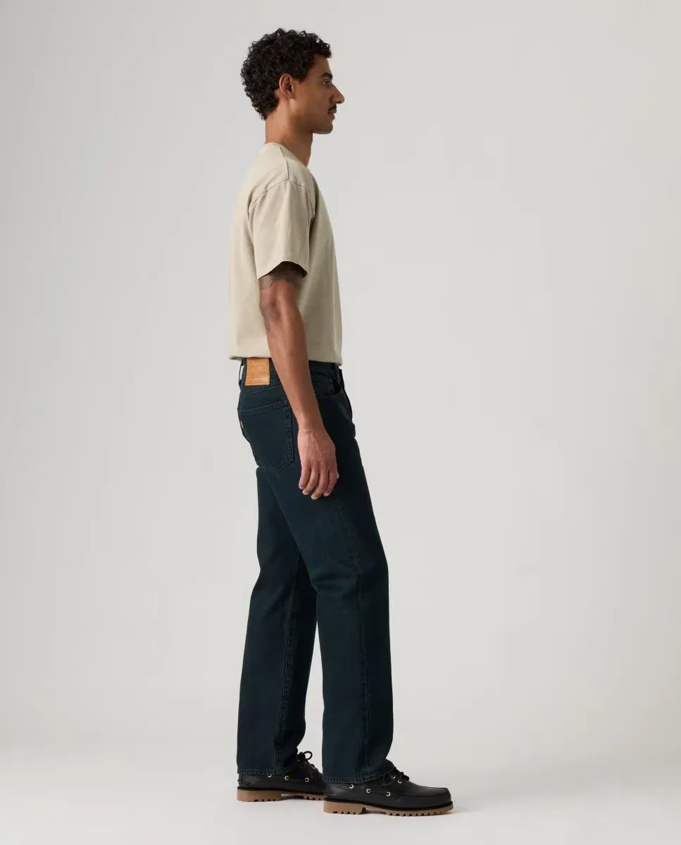 Мужское свободные джинсы, Vaquero 555 Relaxed Straight, Levi's, темно-синий — фото 4