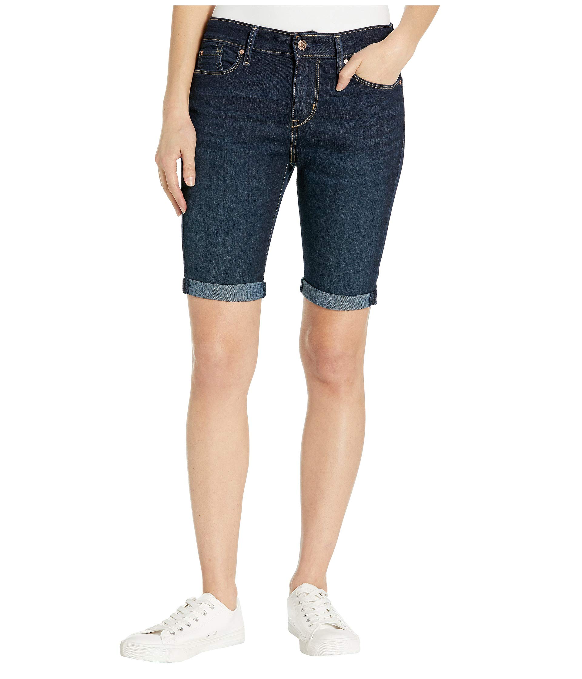 

Шорты Signature by Levi Strauss & Co. Gold Label, Mid-Rise Skinny Skinny Shorts