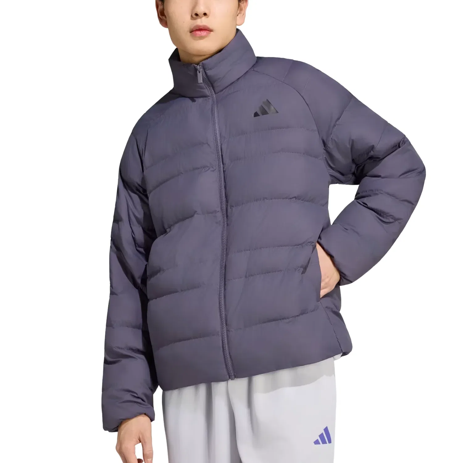 Мужская куртка Essentials Packable Insulated Jacket Asia Sizing 'Aurora Onix' adidas, Aurora Onix — фото 3