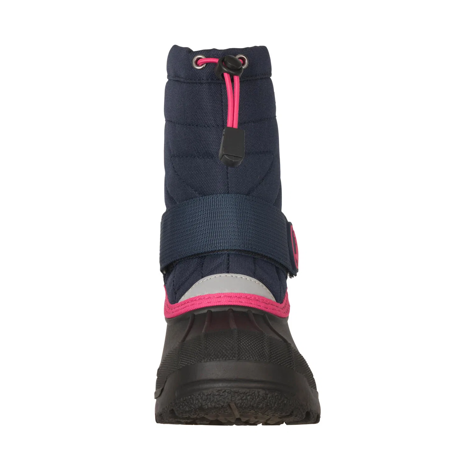 Детские зимние ботинки с утяжкой Trollkids Kids Telemark Winter Boots PRO, Navyblau / Rosa — фото 3