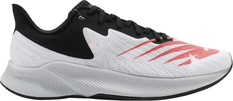 

Кроссовки New Balance FuelCell Prism 2E Wide 'White Neo Flame', белый