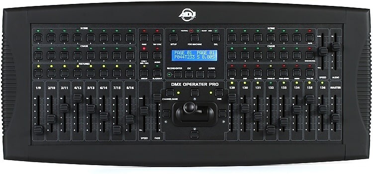 

ADJ DMX Operator Pro 136-канальный контроллер освещения DMX American DJ DMXOPERATOR PRO