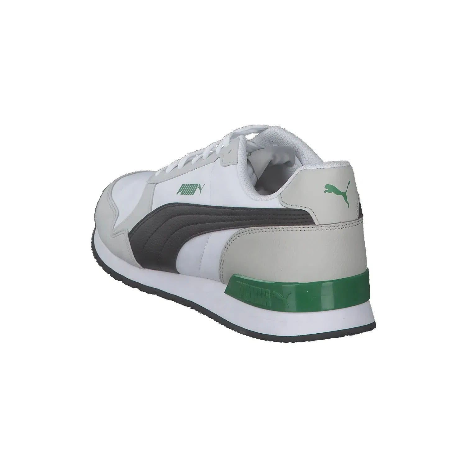 Детские кроссовки с легендарным дизайном St Runner V2 Nl PUMA, V2 White Black Gray Violet — фото 4