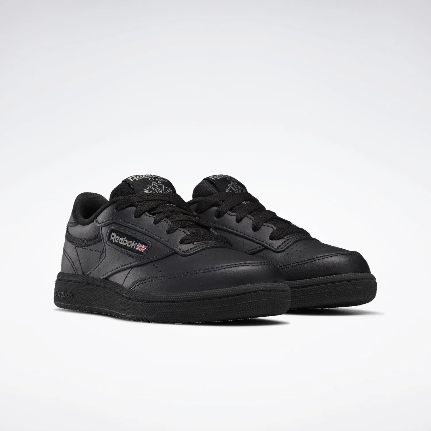 Детские кроссовки для мальчиков Club C Reebok, Black Charcoal Int — фото 3
