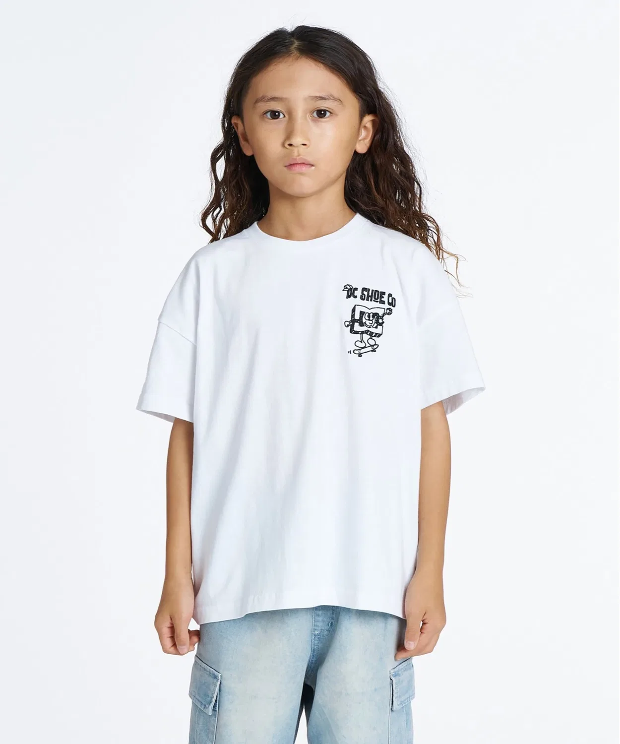 Детская футболка с принтом 26 KD PLAY SS DC SHOES, Black — фото 3