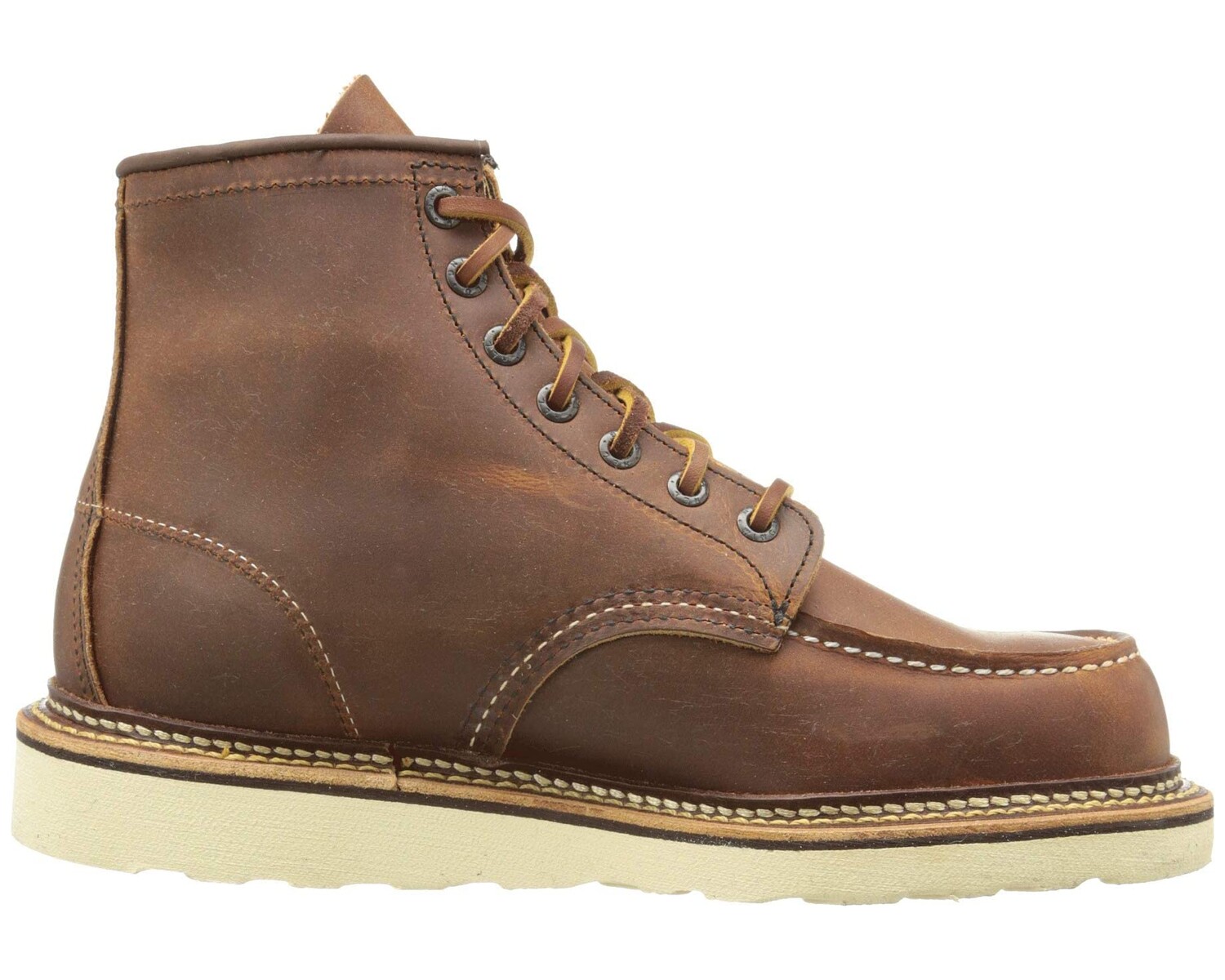 

Ботинки 6" Moc Toe Red Wing Heritage, медь грубая и прочная, Коричневый, Ботинки 6" Moc Toe Red Wing Heritage, медь грубая и прочная